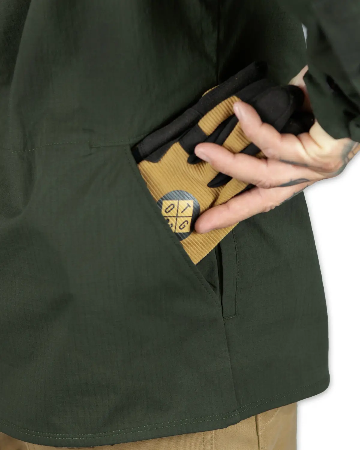Echo Bravo Ls Shirt - Army 6