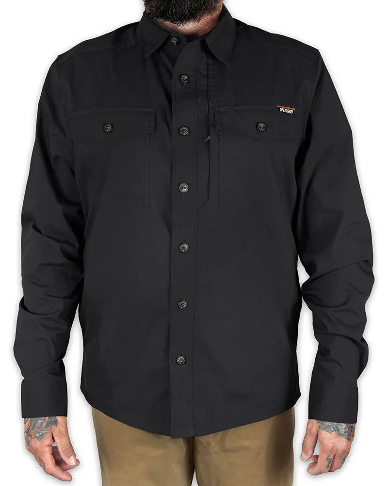 Echo Bravo Ls Shirt - Vintage Black 3