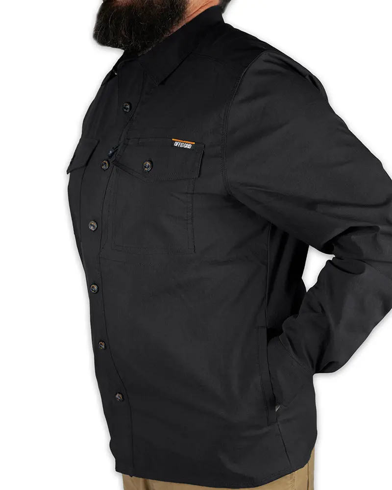 Echo Bravo Ls Shirt - Vintage Black 4