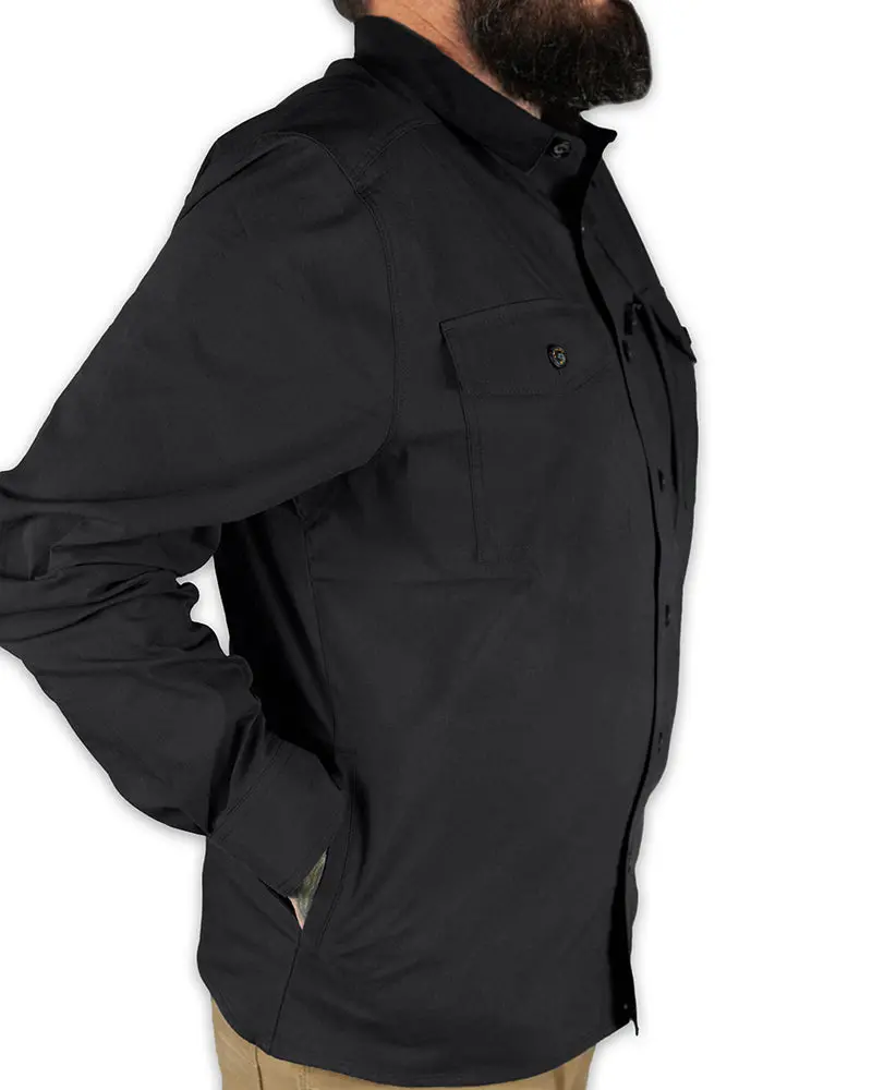 Echo Bravo Ls Shirt - Vintage Black 6
