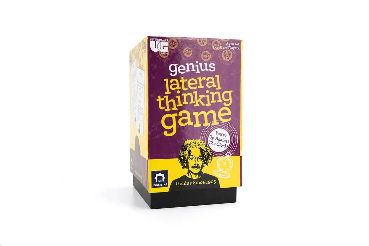 Einstein Lateral Thinking Game - Family Trivia Board Game 1
