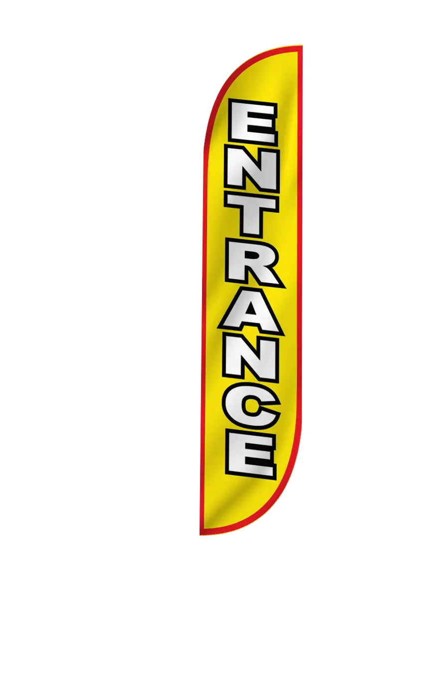 Entrance Feather Flag 2