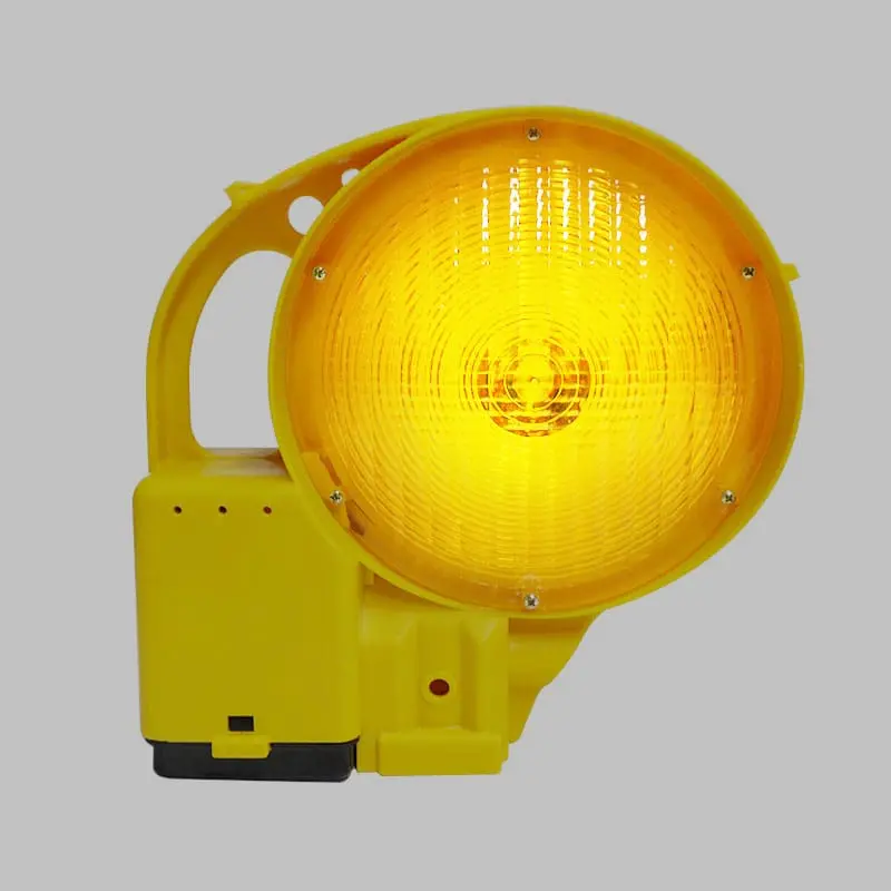 European Barricade Warning Lamp For Traffic Cones And Panels 2