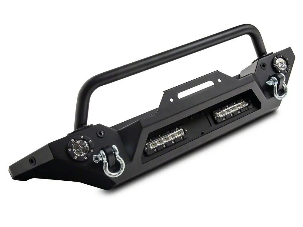 Barricade Trail Force Hd Front Bumper With Led Fog Lights (21-25 Bronco, Excluding Raptor) 2