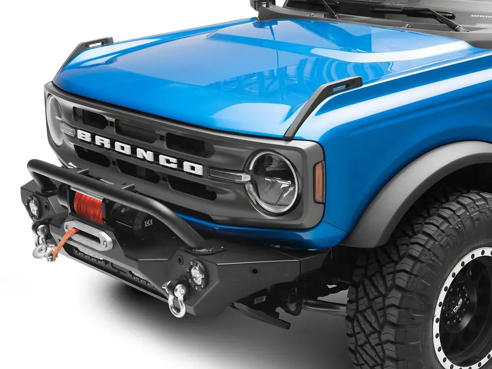 Barricade Trail Force HD Front Bumper with LED Fog Lights – 2021–2025 Ford Bronco (Excludes Raptor)