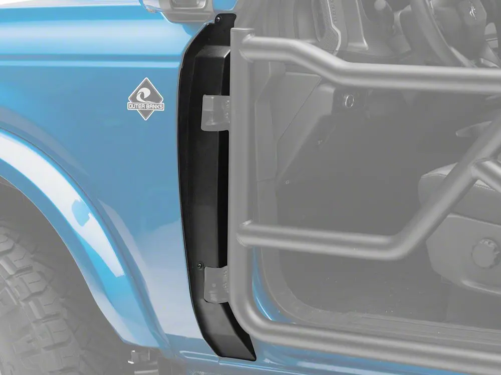Barricade Hinge Panel Covers for Tubular Adventure Doors – 2021–2025 Ford Bronco 2-Door