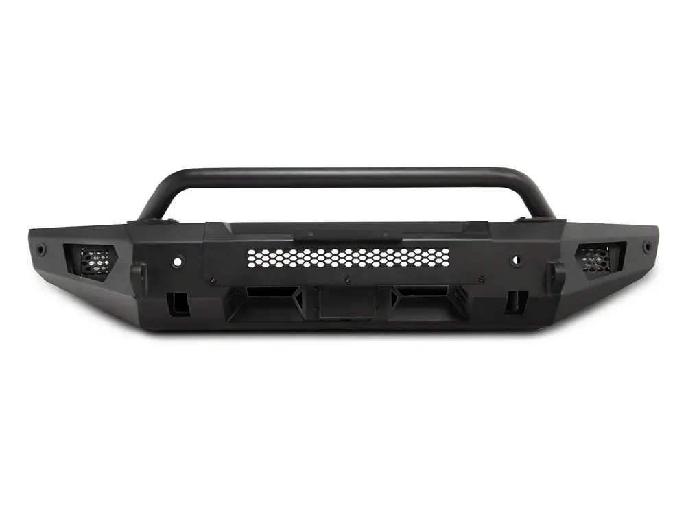 Barricade Hd Plate Style Full Width Front Bumper With Led Fog Lights (21-25 Bronco, Excluding Raptor) 2
