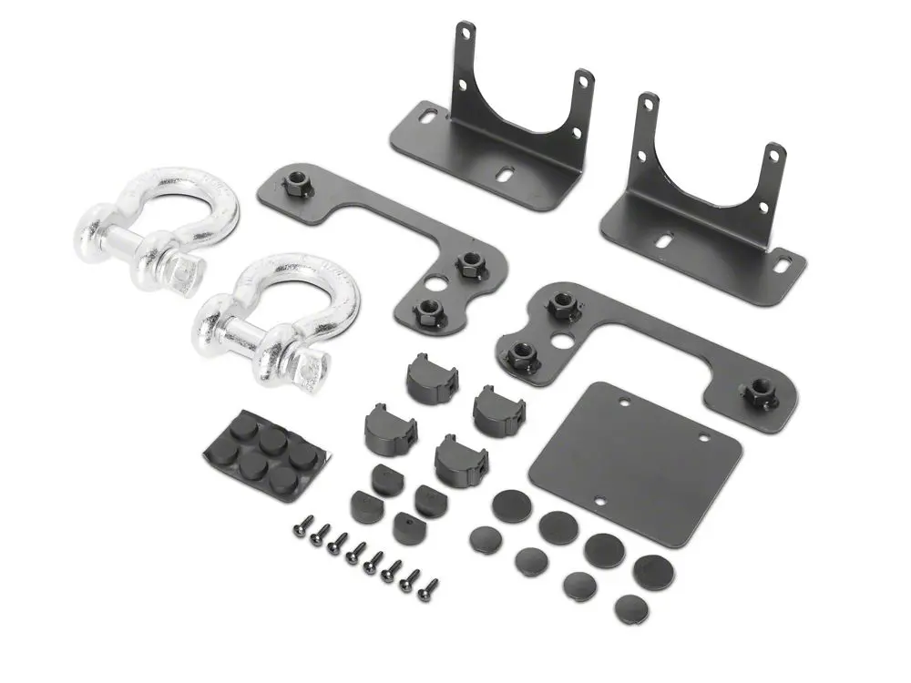 Barricade Front Bumper Hardware Kit for Ford Bronco (2021–2025) – Model FB16213