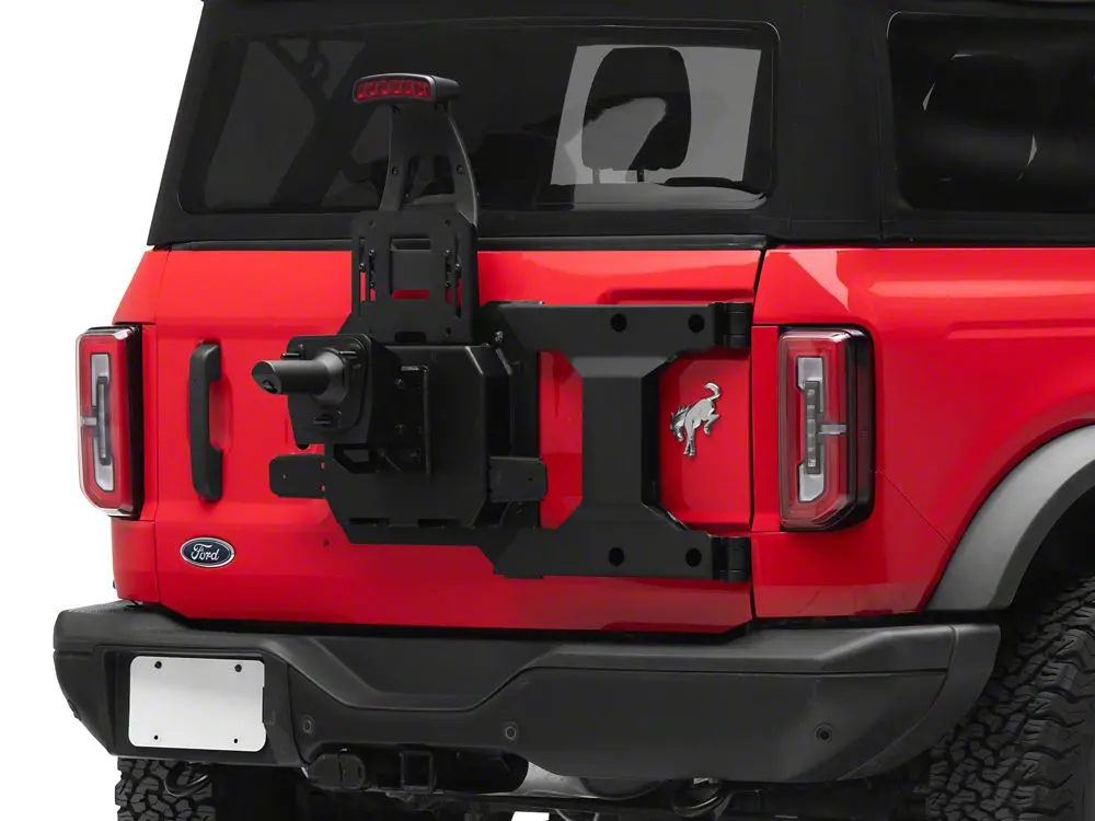 Barricade Heavy-Duty Tire Carrier Mount – Ford Bronco (2021–2025)