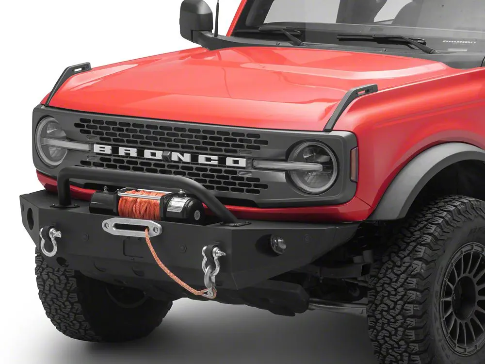 Barricade Trail Force Front Bumper – Steel Construction, Fits 2021–2025 Bronco (Excludes Raptor)
