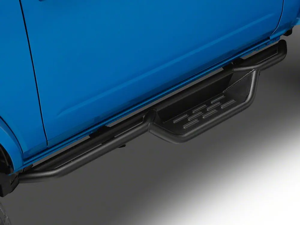 Barricade NB1 Textured Black Running Boards for 2021–2025 Ford Bronco 2-Door