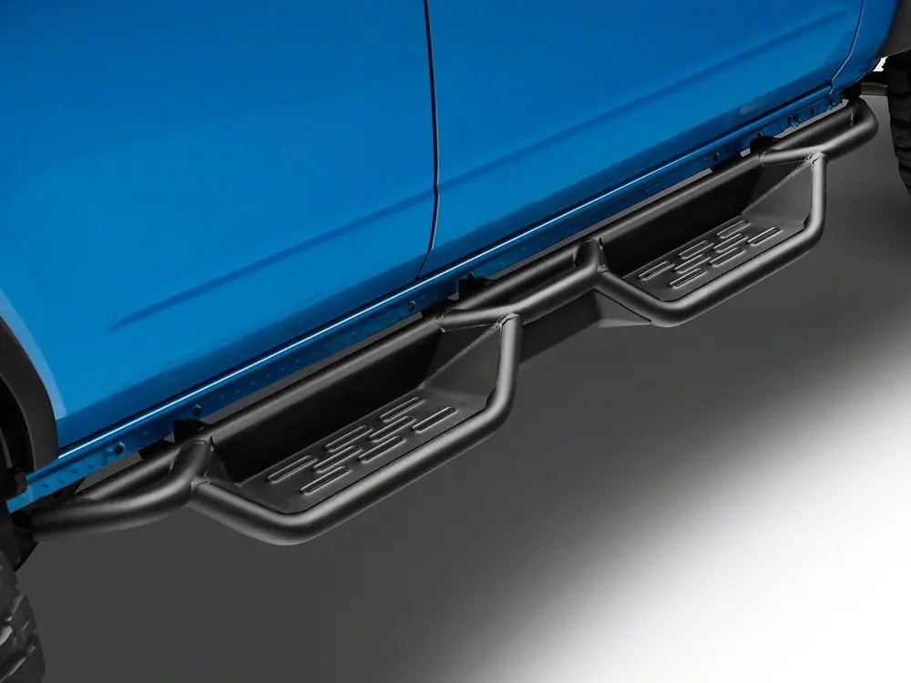 Barricade NB1 Textured Black Running Boards for 2021–2025 Ford Bronco 4-Door