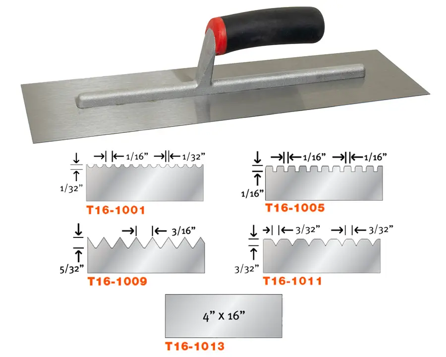 Tego - Pro Trowels 1