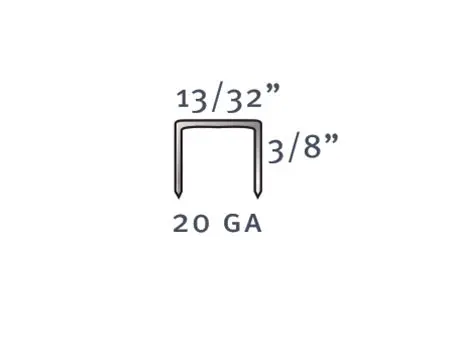 Tego - 3/8" A11d Divergent Point Pad Staples 1