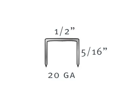 Tego - 5/16" 5010D Divergent Staples 1