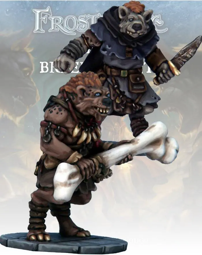 Gnoll Thief & Barbarian 1