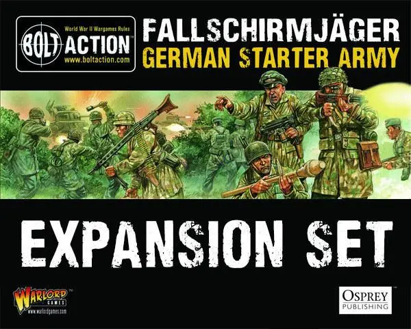 Fallschirmjager Starter Army Expansion Set 1