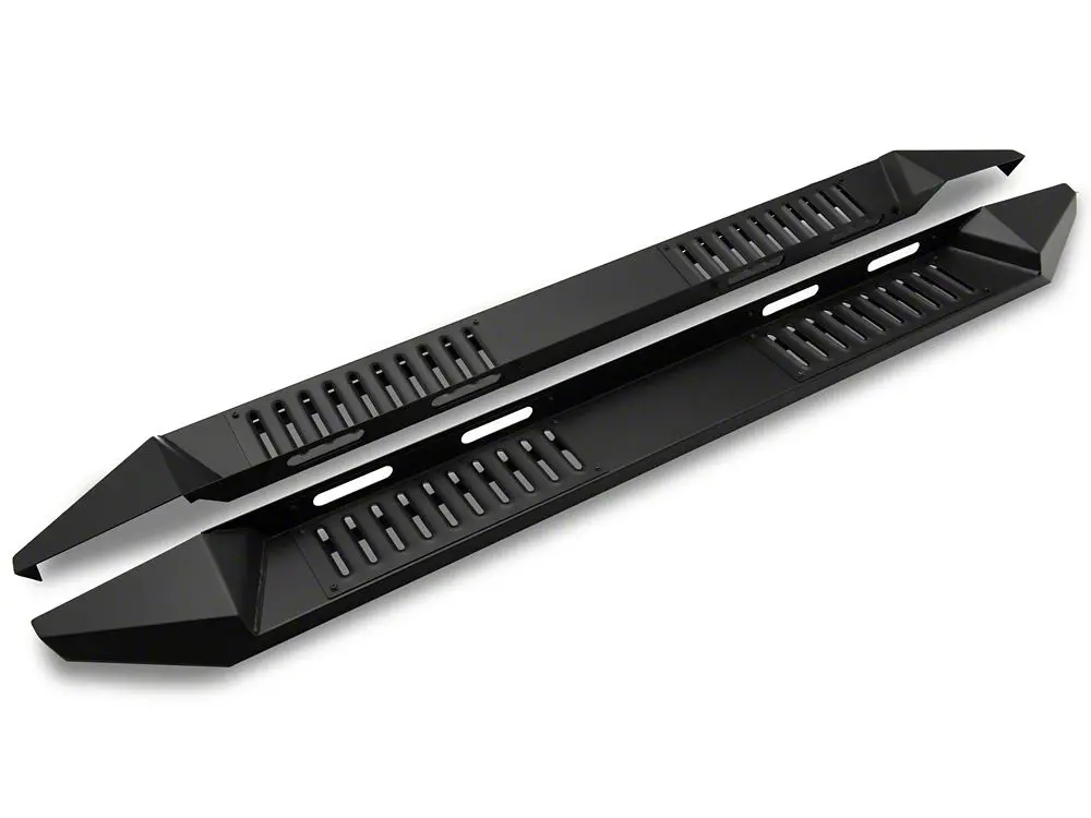 Barricade Heavy-Duty Steel Running Boards in Matte Black for 2019–2025 Ford Ranger SuperCrew