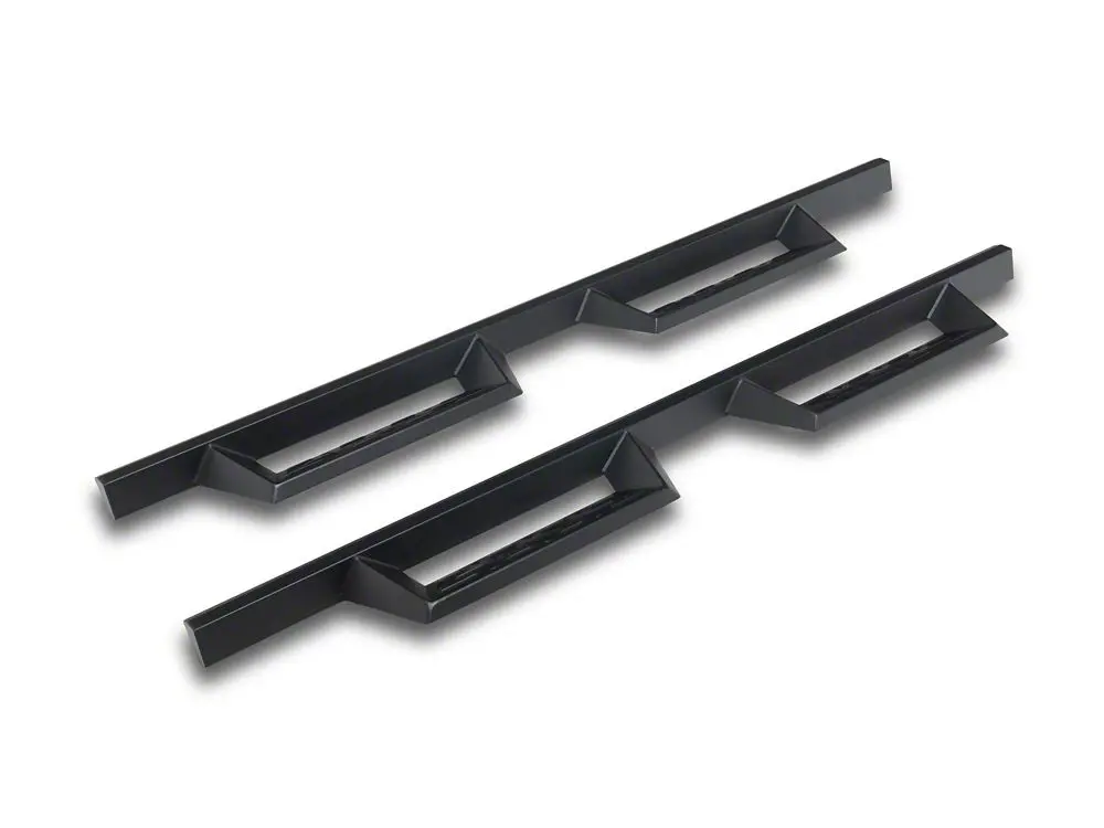 Barricade Canyon Drop Steps; Textured Black (19-23 Ranger Supercab) 2