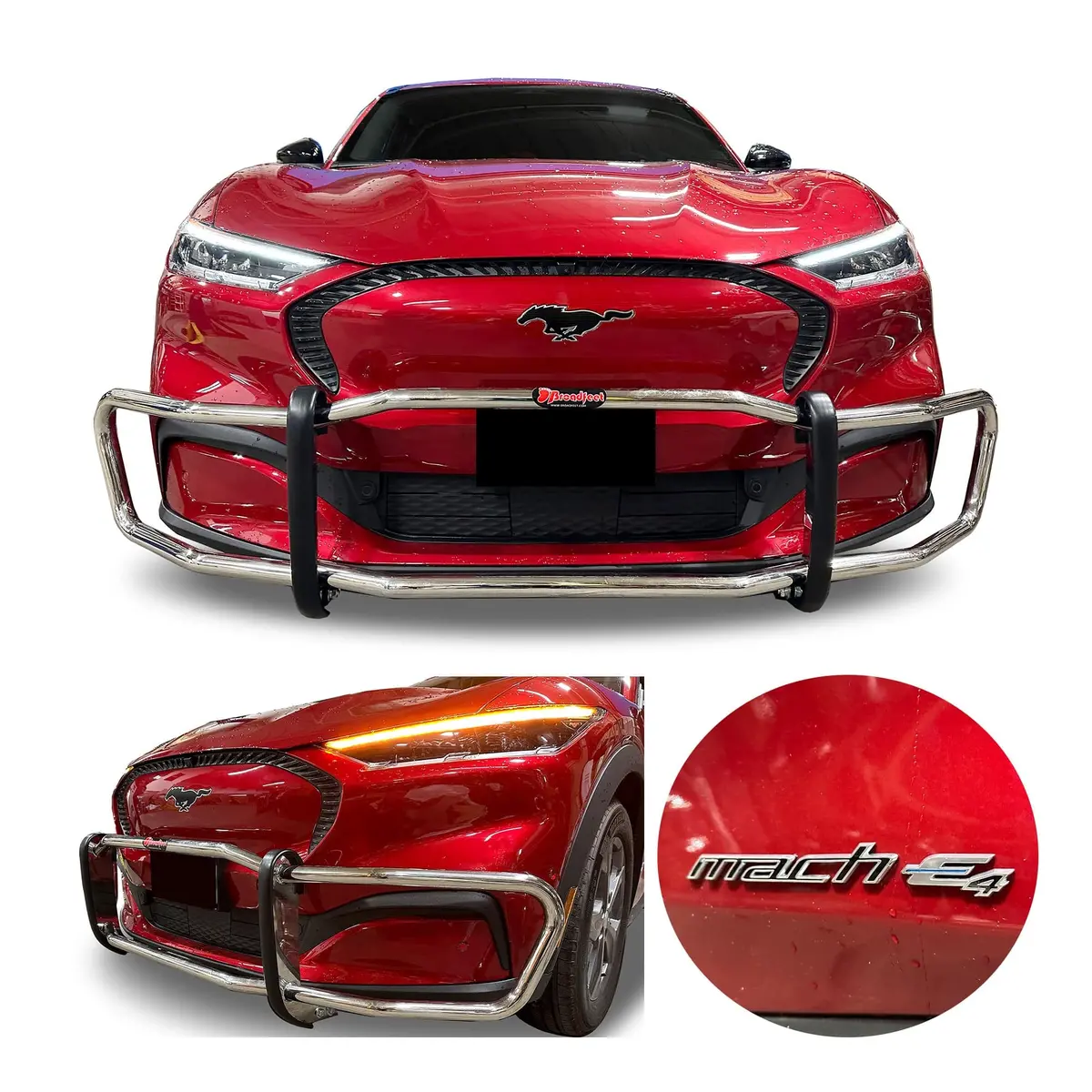 Front Runner Waag Style (Fr734) Bumper Guard Fits Ford Mustang Mach-E 2021-2025 1