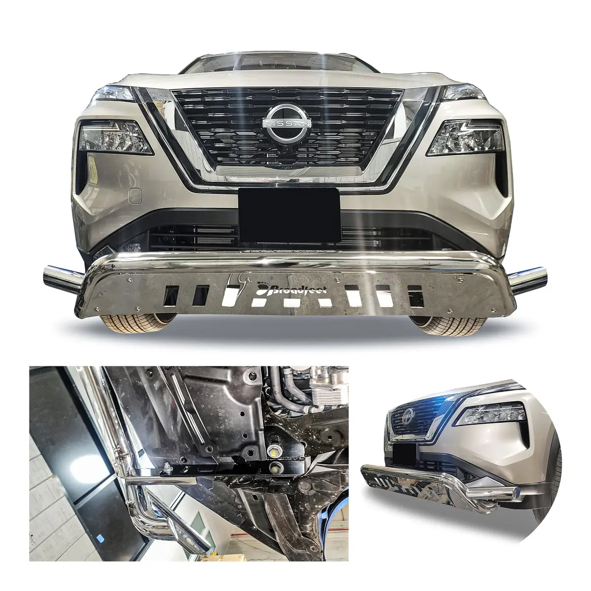 Front Runner Eurotech (Fret2) Lower Grille Protector Fits Nissan Rogue 2014-2020 1