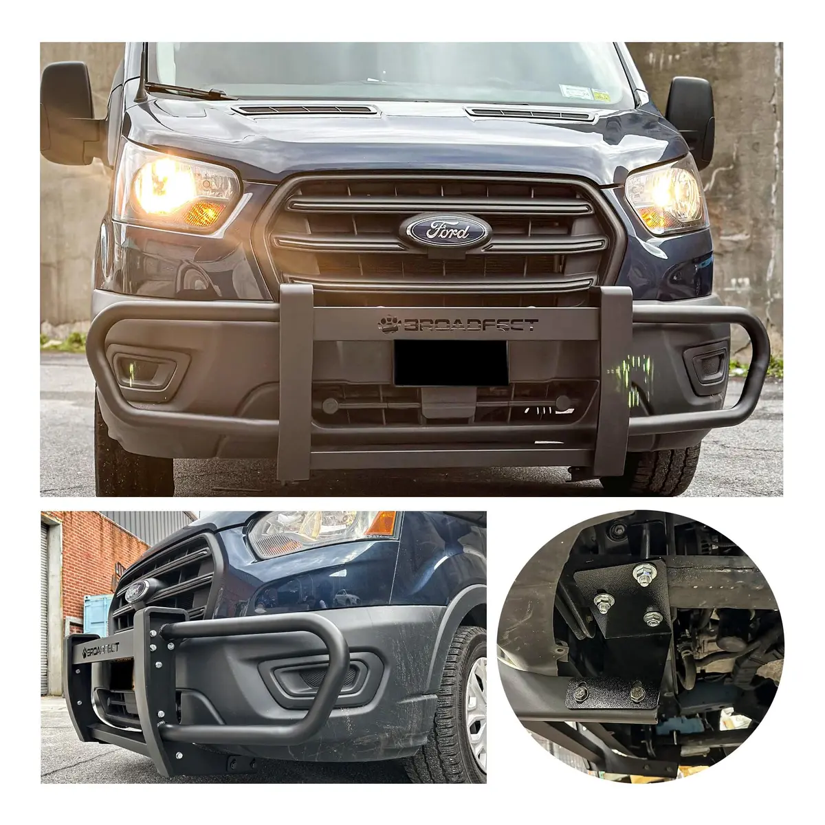 Front Runner Hex Style Grille Guard Bumper Protector (Frhx10) Fits 2015-2025 Ford Transit 1