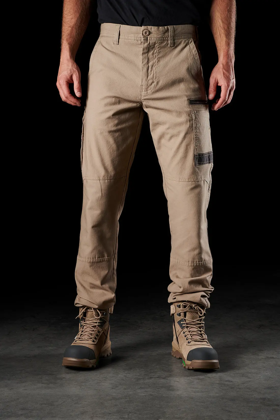 Wp3 Work Cargo Pant - Khaki 2