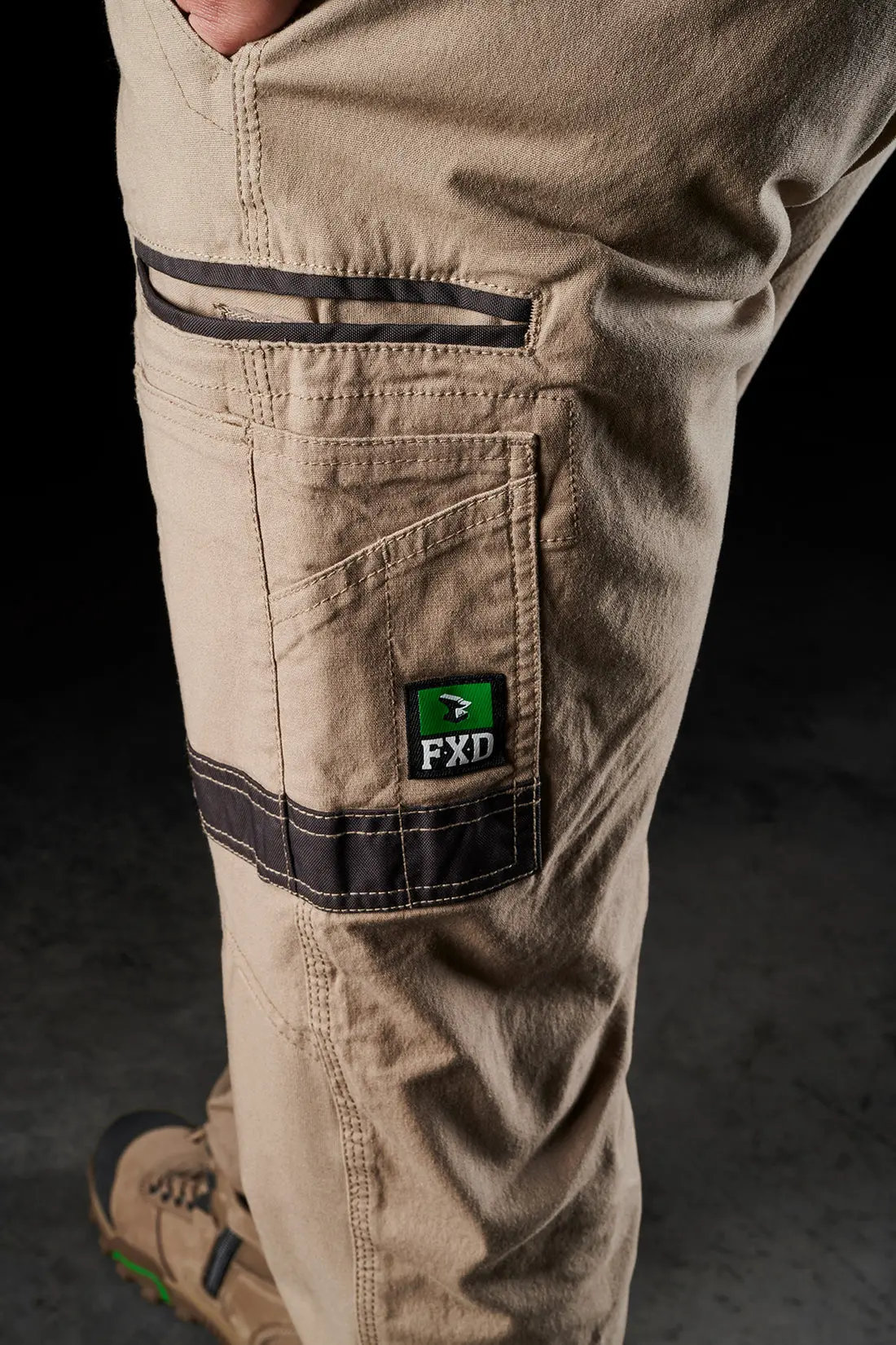 Wp3 Work Cargo Pant - Khaki 5