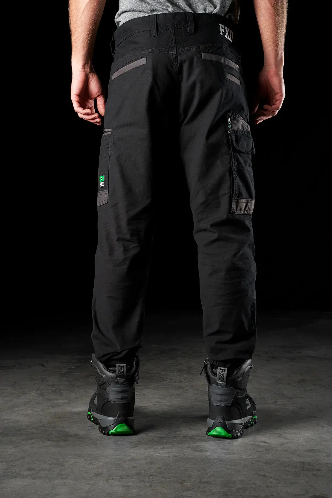 Wp-4 Cuffed Work Pant, Black 4