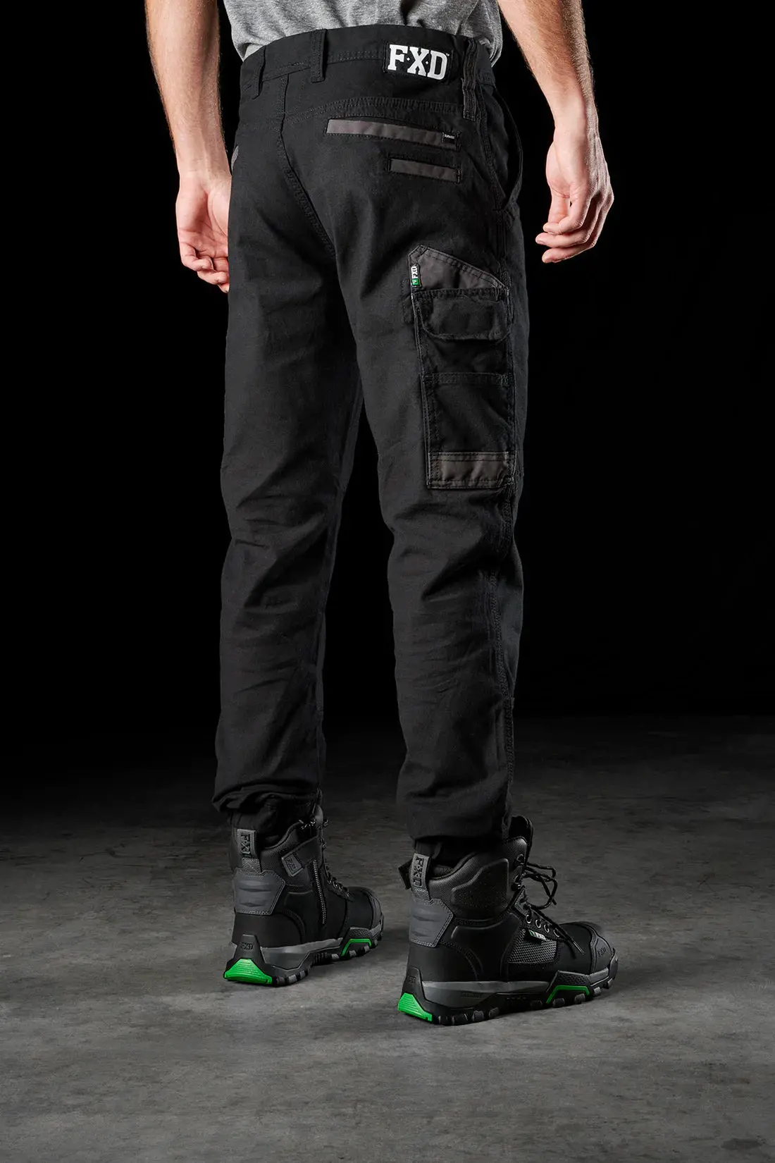 Wp-4 Cuffed Work Pant, Black 3