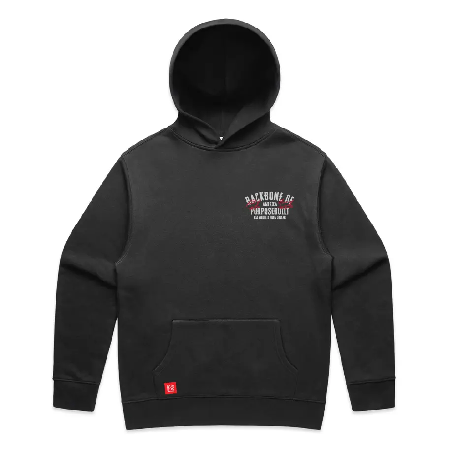 American Eagle Hoodie, Black 2