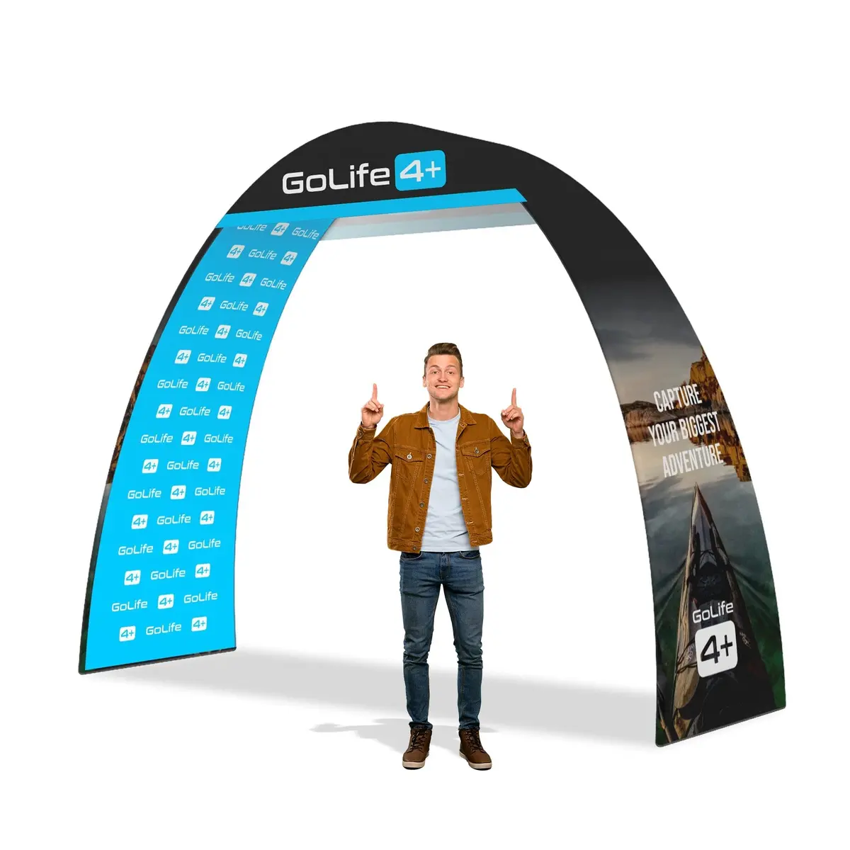 Fastzip™ Round Trade Show Archway 1