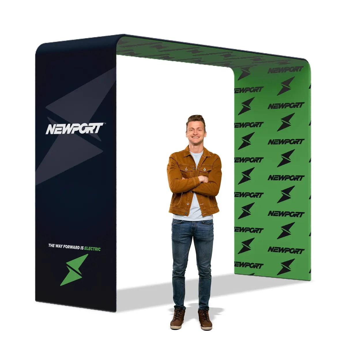 Fastzip™ Square Trade Show Archway 1