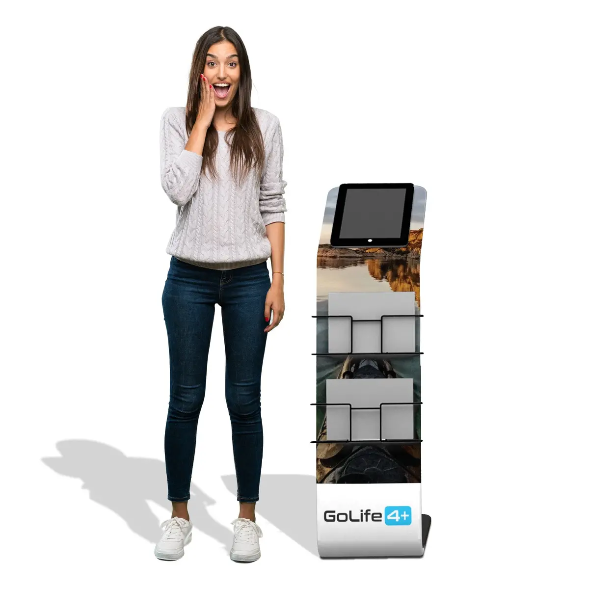 Fastzip™ Tablet & Literature Stand Add-On 1