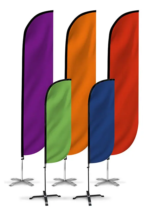Feather Flag Plain Colors 1