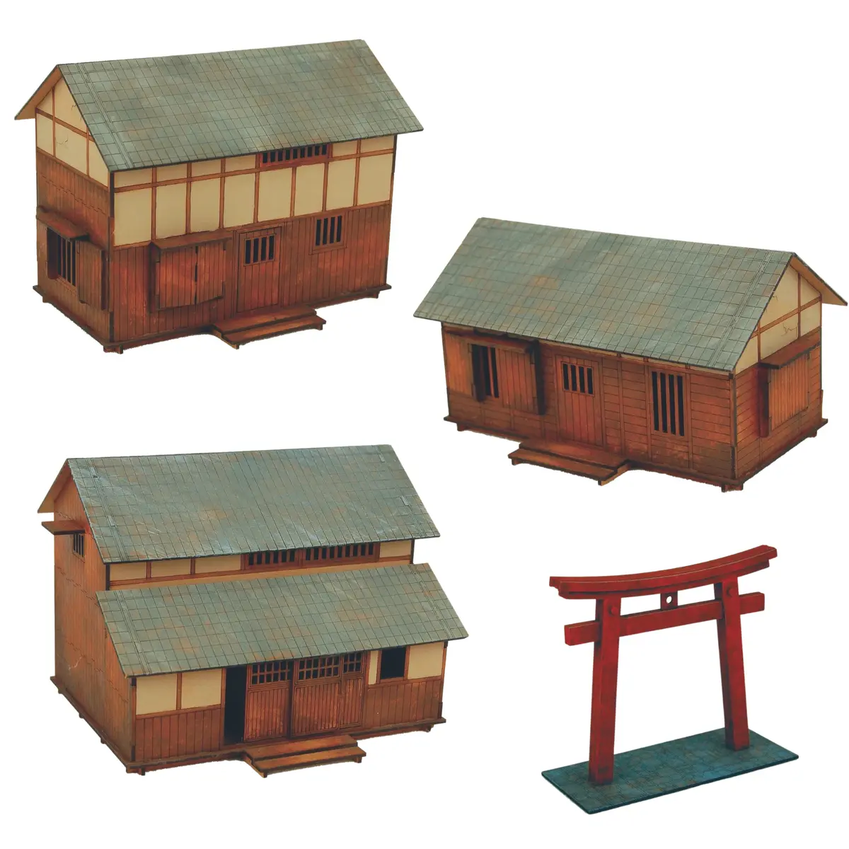 Feudal Japan Village Terrain Bundle 1