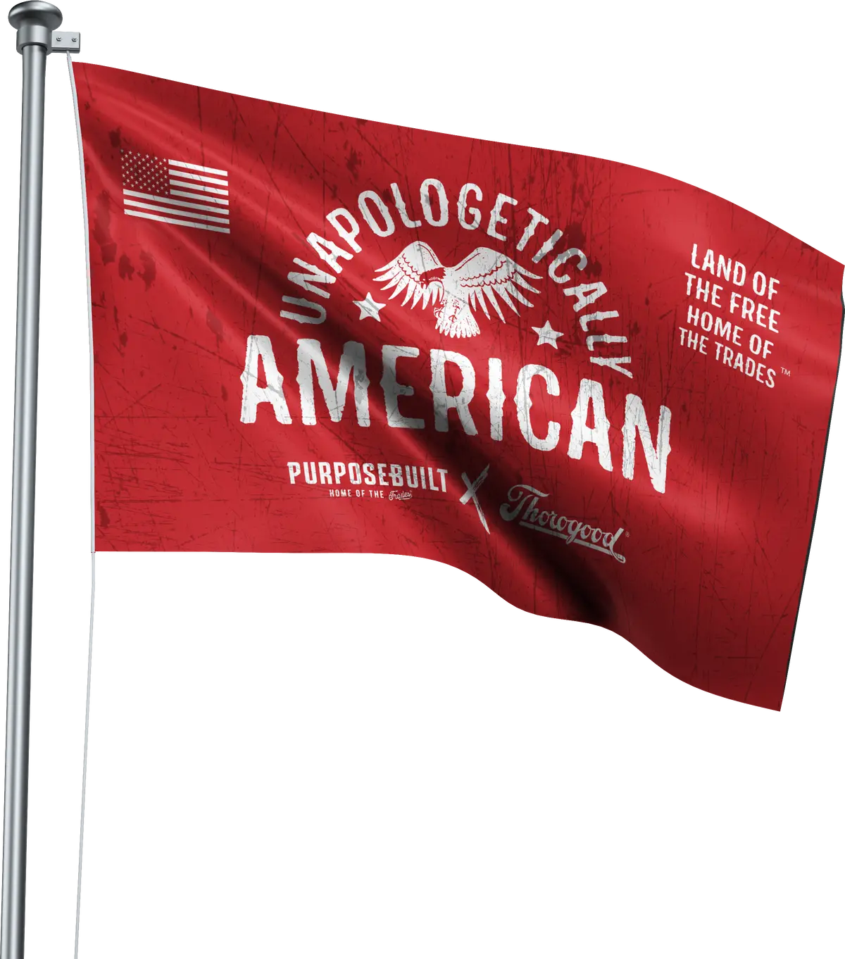 Exclusive: Unapolegtically American Flag, 3X5ft 1
