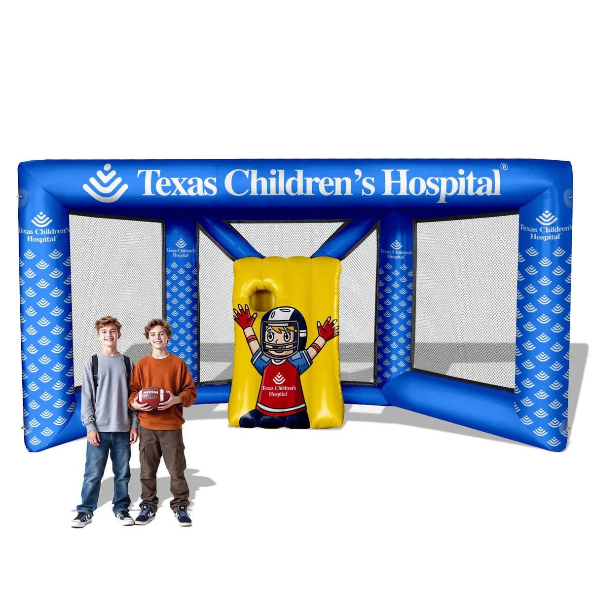 Custom Inflatable Football Toss Game 1