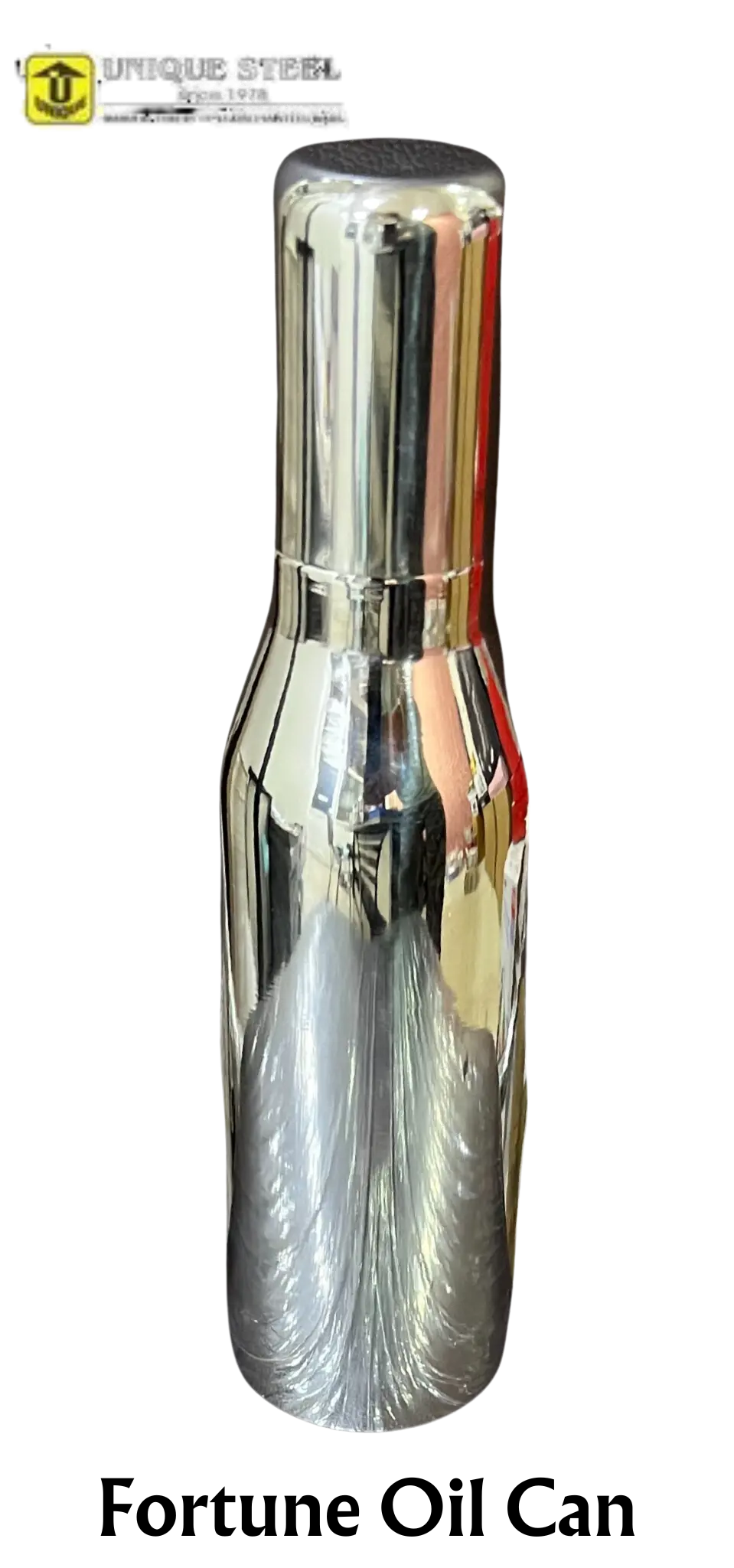 Unique Stainless Steel Premium Oil Dispenser, Oil Pourer, Oil Can With Nozzle Cover | Mirror Polish 5