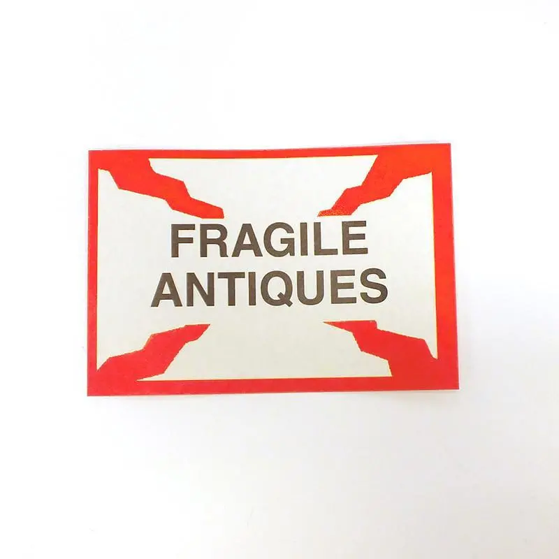 Fragile Antiques Self Adhesive Label (50/Pack) 1