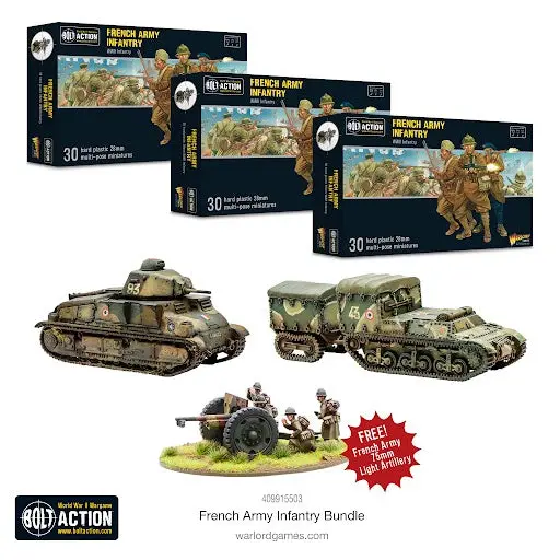 French Army Infantry Bundle 1