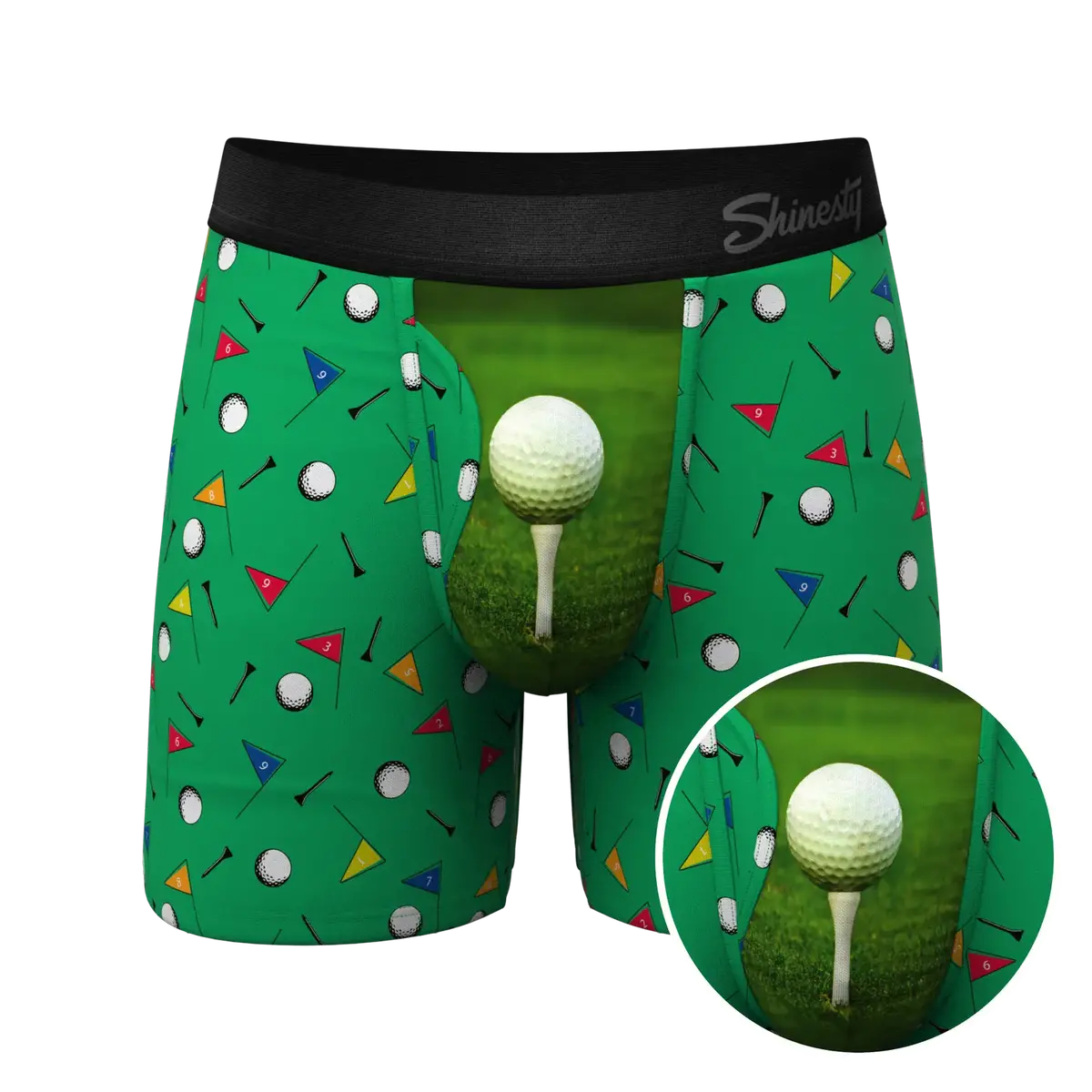 The Front Nine - Golf Ball Hammock® Pouch Underwear With Fly 1