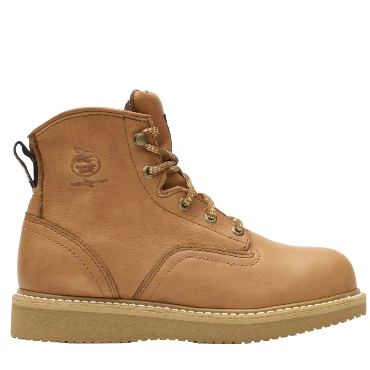 Georgia Boot 6" Steel Toe Wedge Sole Work Boot G6342 1