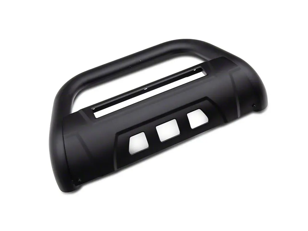 Barricade 3.5-Inch Textured Black Bull Bar with Skid Plate & 20-Inch LED Light Bar for 2015–2022 GMC Canyon