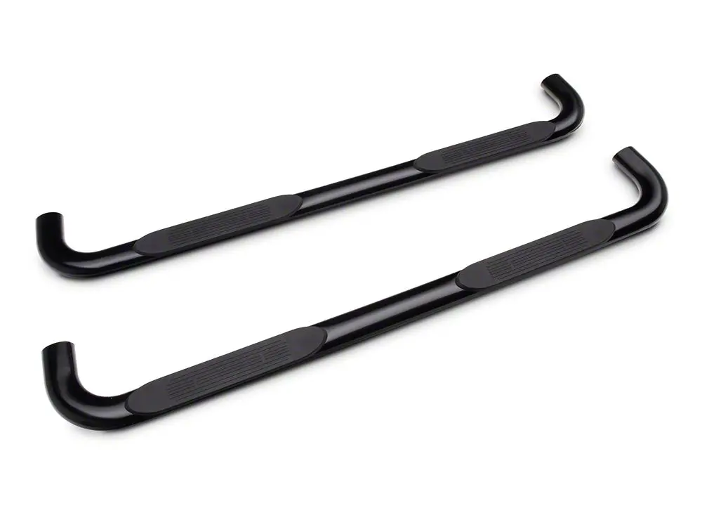 Barricade 3-Inch 90° Bent-End Black Side Steps for 2015–2022 GMC Canyon Extended Cab