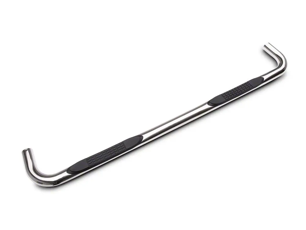Barricade 3-Inch 90 Degree Bent End Side Step Bars; Stainless Steel (15-22 Canyon Crew Cab) 2