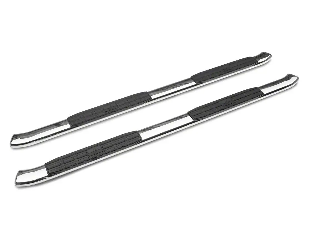 Barricade 5-Inch Oval Bent-End Stainless Steel Side Steps for 2015–2022 GMC Canyon Extended Cab