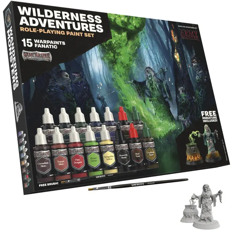 Gamemaster: Wilderness Adventures Role-Playing Paint Set 1