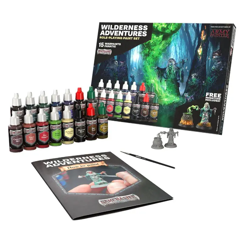 Gamemaster: Wilderness Adventures Role-Playing Paint Set 2