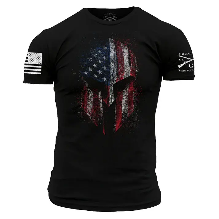 American Spartan 2.0 T-Shirt - Black 3